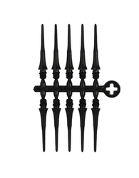 Cosmo Darts Soft Fit Point Plus Black