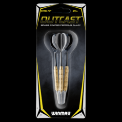 Šipky Steel Winmau Outcast Brass 20 g