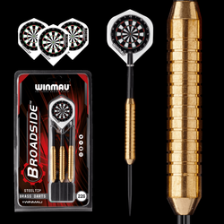 Šipky Steel Winmau Broadside Brass 22 g