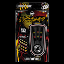 Šipky Steel Winmau OUTRAGE 23 g