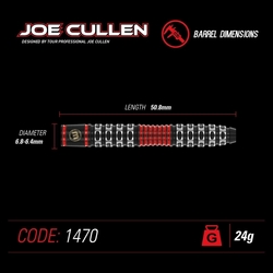 Winmau Darts Joe Cullen S.E. Steel Tip 24 g 