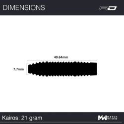 Šipky Winmau Kairos 1 Steel Tip 21 g 