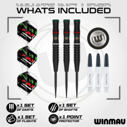 Winmau Darts Peter Wachiuri Signature Steel Tip 22 g