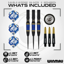Winmau Darts Rashad Sweeting Signature Steel Tip 24 g