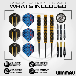Winmau Darts TEAM 360 Bradley van der Velden Steel Tip 22 g