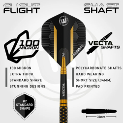 Winmau Darts TEAM 360 Bradley van der Velden Steel Tip 22 g
