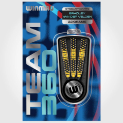 Winmau Darts TEAM 360 Bradley van der Velden Steel Tip 22 g