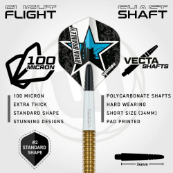 Winmau Darts Ryan Branley Signature Steel Tip 23 g