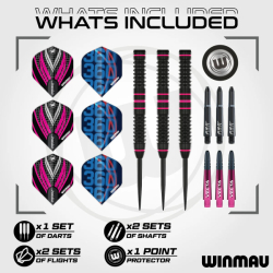 Winmau Darts TEAM 360 Rebecca Allen Steel Tip 24 g