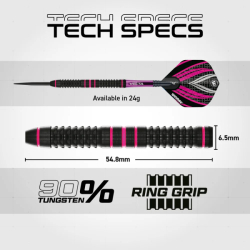 Winmau Darts TEAM 360 Rebecca Allen Steel Tip 24 g