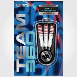 Winmau Darts TEAM 360 Jack Johnson Steel Tip 24 g