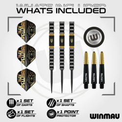 Winmau Darts Alex Spellman Steel Tip 22 g