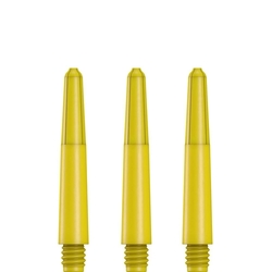 Násadky Designa Nylon Stems Durable Plastic Short Yellow