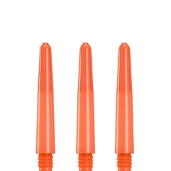 Násadky Designa Nylon Stems Durable Plastic Short Neon Orange