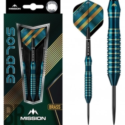 Mission Solace Darts Steel Tip Brass Electro M1 Dark Green 24 g