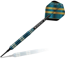 Mission Solace Darts Soft Tip Brass Electro M2 Dark Green 21 g