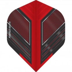 Letky Perfect Darts No2 Std Space Raider Red & Black