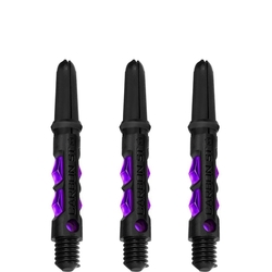 Harrows Carbon ST Dart Shafts Short Black & Purple
