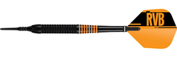 Šipky Soft Target Raymond van Barneveldt Black Brass 19g 