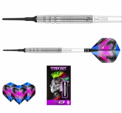 Šipky Soft Red Dragon Peter Wright Snakebite PL15 18 g