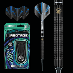 Šipky Soft Winmau SABOTAGE BLACK 20 g