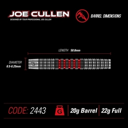 Winmau Darts Joe Cullen Soft Tip 22 g