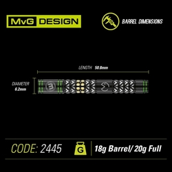 Winmau Michael van Gerwen Vantage Soft Tip 20 g