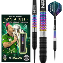 Šipky Steel Red Dragon Peter Wright Corra 22 g