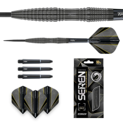 Šipky Steel Red Dragon Seren 3 Onyx 22 g