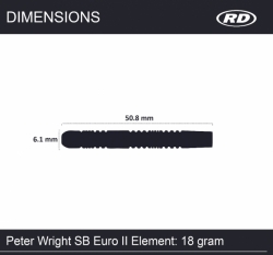 Peter Wright Snakebite Euro 11 Soft Tip - 18 g