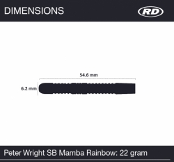 Peter Wright Snakebite Mamba - 22 gram