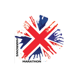 Letky Harrows Marathon Union Jack Paint Splat 100 Micron