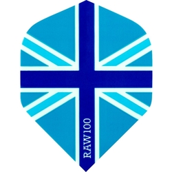 Letky Raw 100 Union Jack Blue 100 Micron