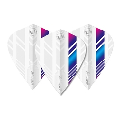 Letky Winmau Prism Delta White, Blue & Purple Kite