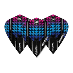 Letky Winmau Prism Alpha Black, Blue &  Purple Kite