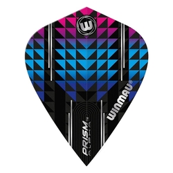 Letky Winmau Prism Alpha Black, Blue &  Purple Kite