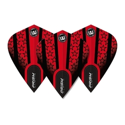 Letky Winmau Prism Alpha Red & Black Stars Kite