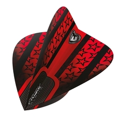 Letky Winmau Prism Alpha Red & Black Stars Kite