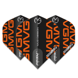 Letky Winmau Prism Delta MVG Black & Orange Logo