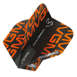 Letky Winmau Prism Delta MVG Black & Orange Logo