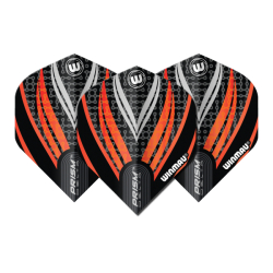 Letky Winmau Prism Black White & Orange