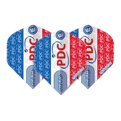 Letky Winmau Prism Zeta Red, Blue & White PDC V2