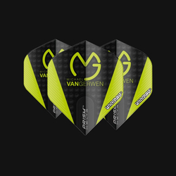 Letky Winmau Prism Delta Michael van Gerwen Black & Green