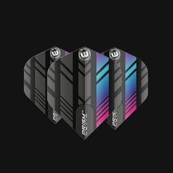 Winmau Prism Delta Black & Rainbow Flights