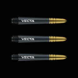 Násadky Winmau VECTA Intermediate Black with Gold