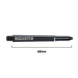 Signature Winmau Joe Cullen Rockstar Black Medium Shaft