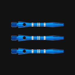 Násadky Winmau Anodised Aluminium Re-Grooved Short Type A - Blue - kopie