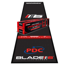 Winmau Zone Precision Soft Feel Dart Mat with Integrated Oche