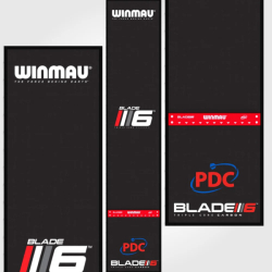 Winmau Zone Precision Soft Feel Dart Mat with Integrated Oche