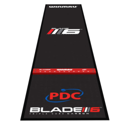 Winmau Zone Precision Soft Feel Dart Mat with Integrated Oche